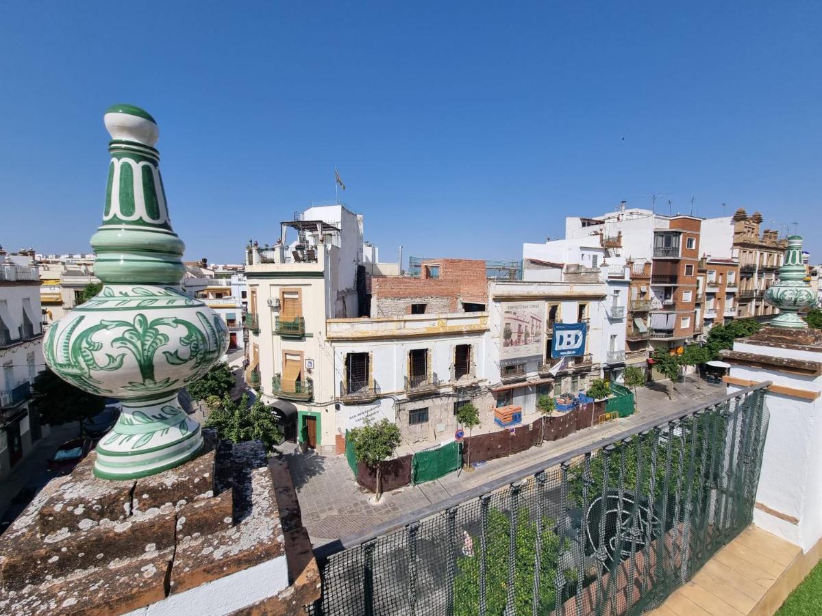 Increible Atico Con Vistas Appartement Sevilla Buitenkant foto